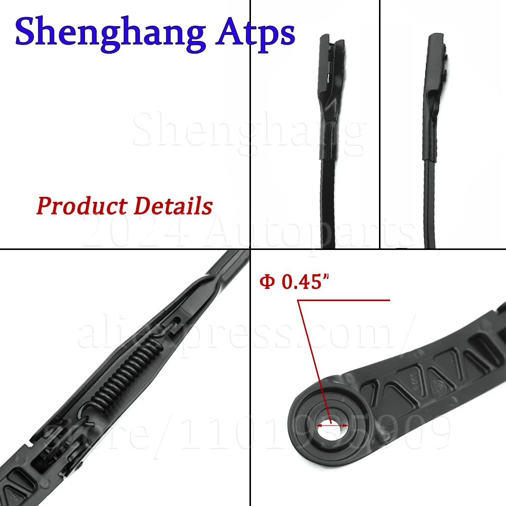 Front Left Windshield Wiper Arm For Audi Q3 RST3 2011-2018 8U1955407 8U1 955 407 8U1955407A 8U1 955 407 A