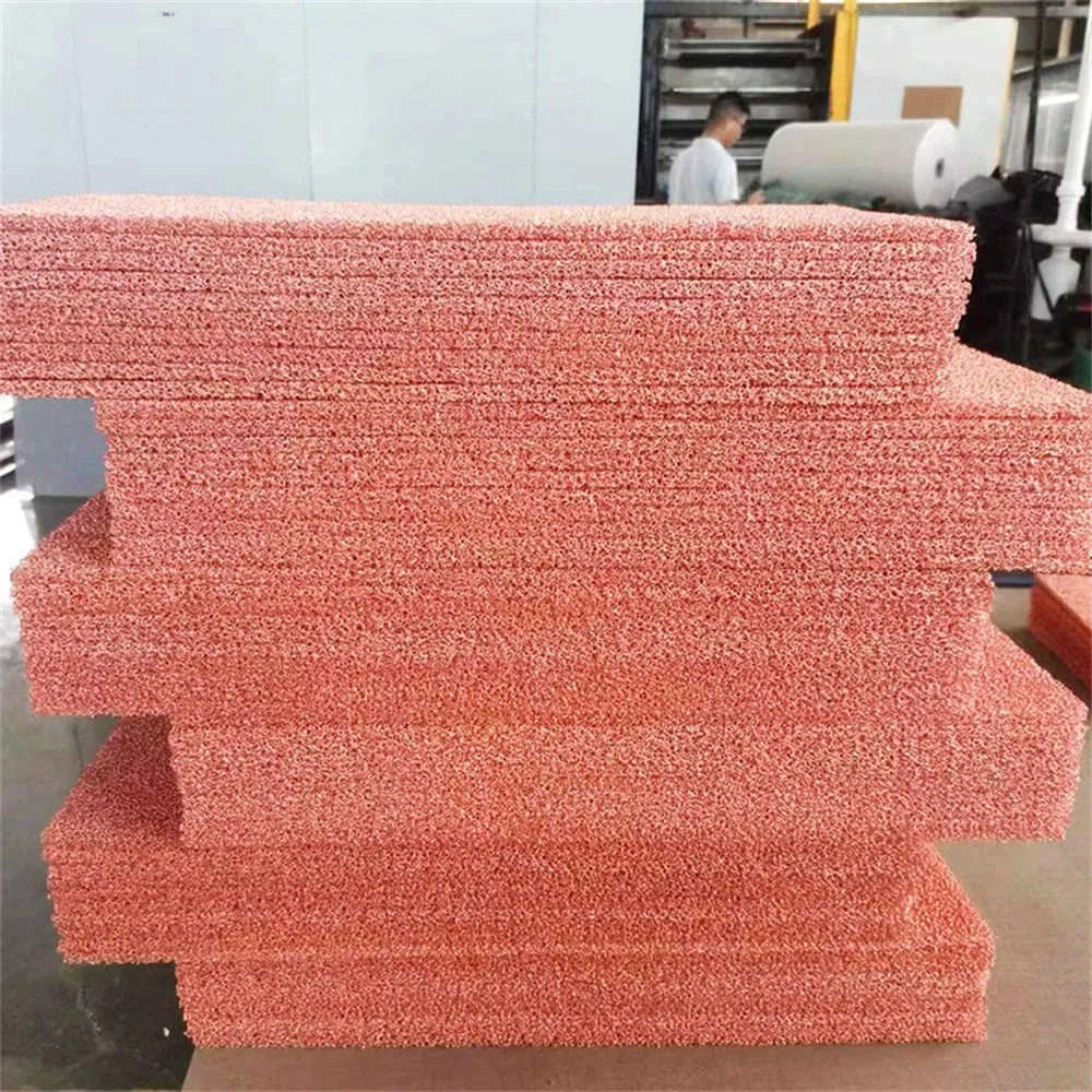 High-Porous Customizable Cu Copper Foam, 99.99% Purity, Ranging from 50um to 25mm Thickness