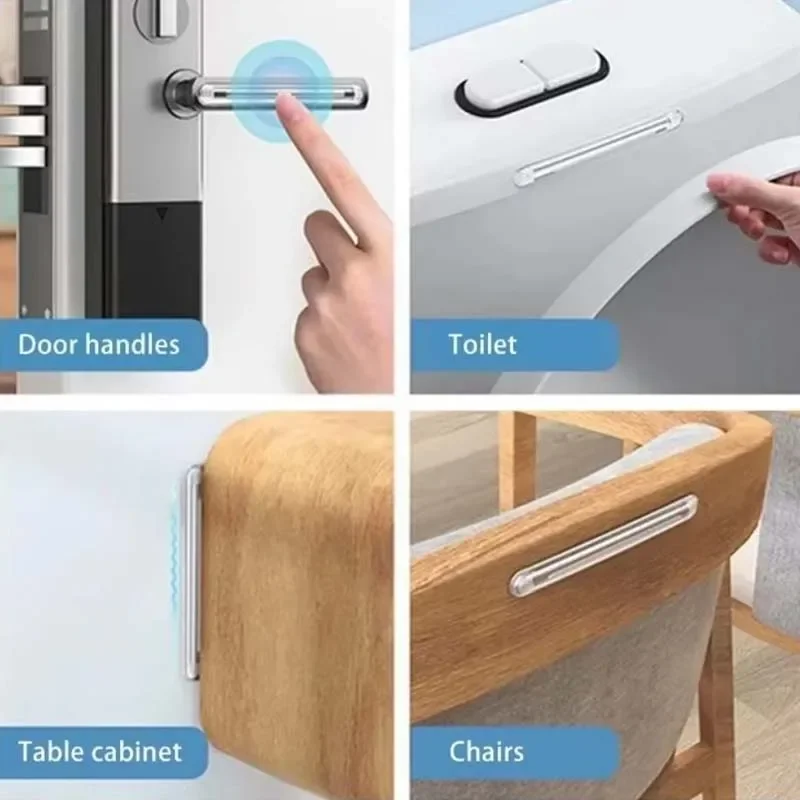 แผ่นซิลิโคนกันกระแทกติดเฟอร์นิเจอร์ แผ่นกันกระแทกเตียงเด็ก แผ่นกันกระแทกตู้เย็น แถบกันชนผนัง ตัวกันกระแทกประตู ตัวลดเสียง