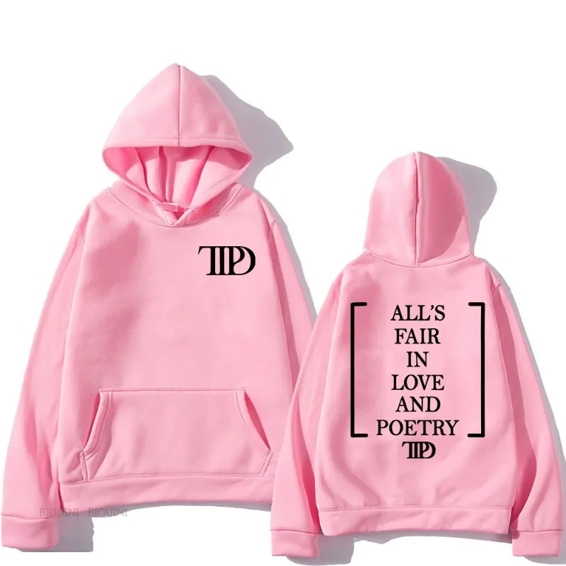 TTPD قسم الشعراء المزحفة هوديس النساء الرجال الهيب هوب هوديي غير رسمي البلوفرات خمر فضفاض عداء ببطء هوديي Y2k الملابس