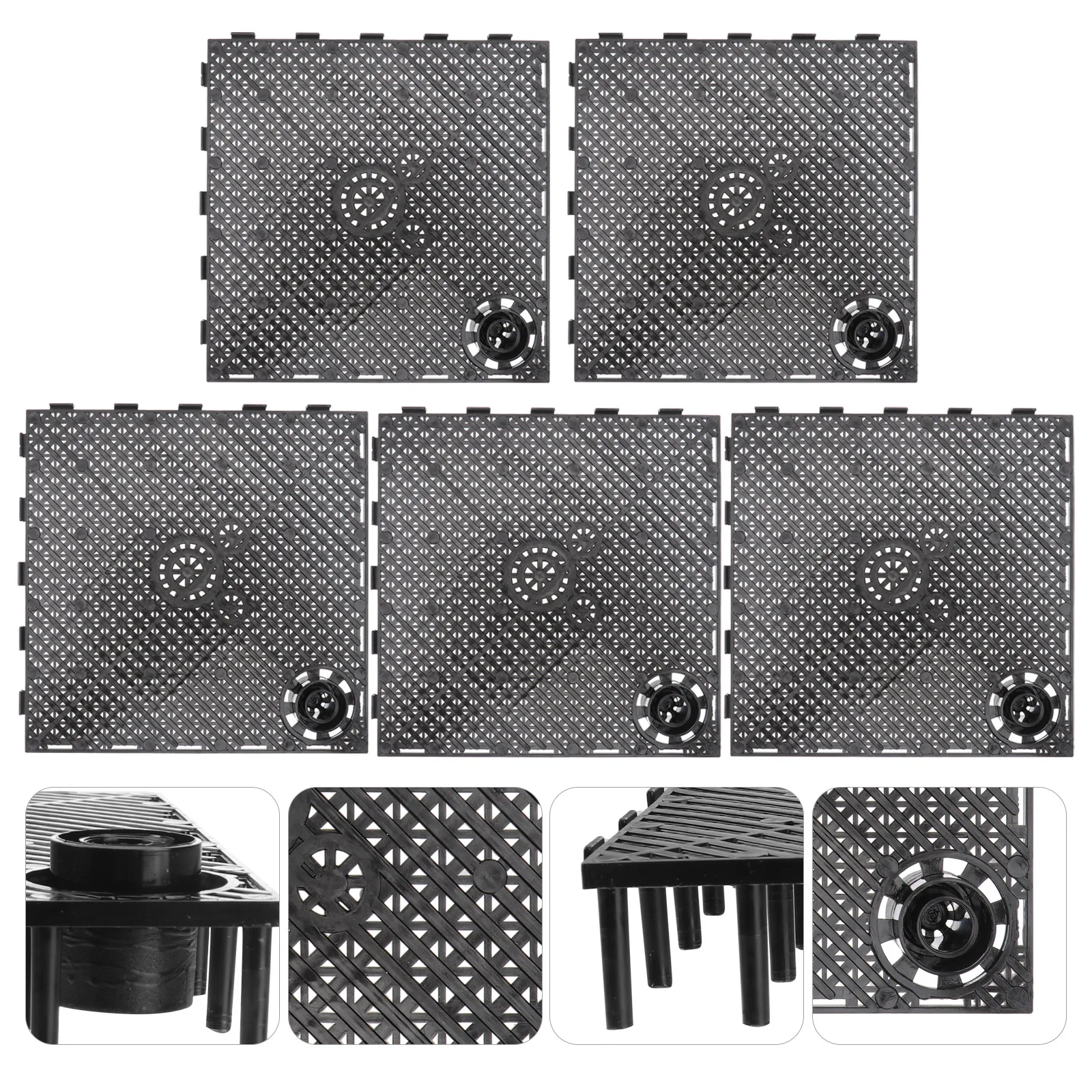 5 Pcs Fish Tank Filter Plate Divider Isolation Board Cut off Aquarium Plates Supplies Plastic Filtering