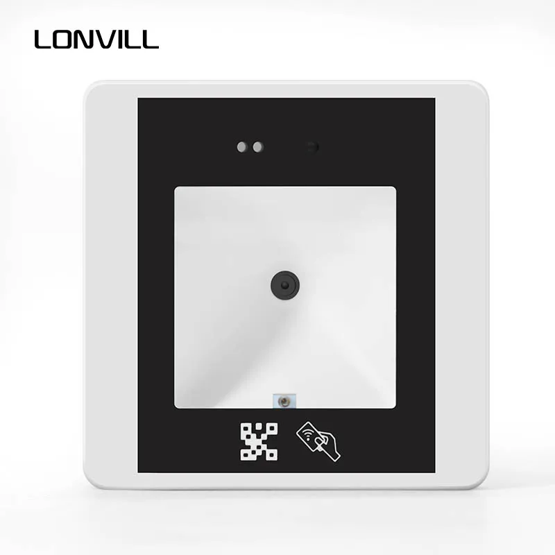 LONVILL Embedded 2D IC Card Reader Bank Barcode Scan Qr Code Scanner Wireless Wiegand Nfc Reader for Clubs and Gyms