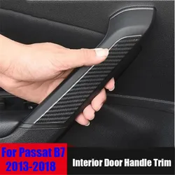 Fit For Volkswagen Passat B7 2011-2018 Car Styling Accessories Stainless Steel Interior Door Handle Trim Decorative Sticker