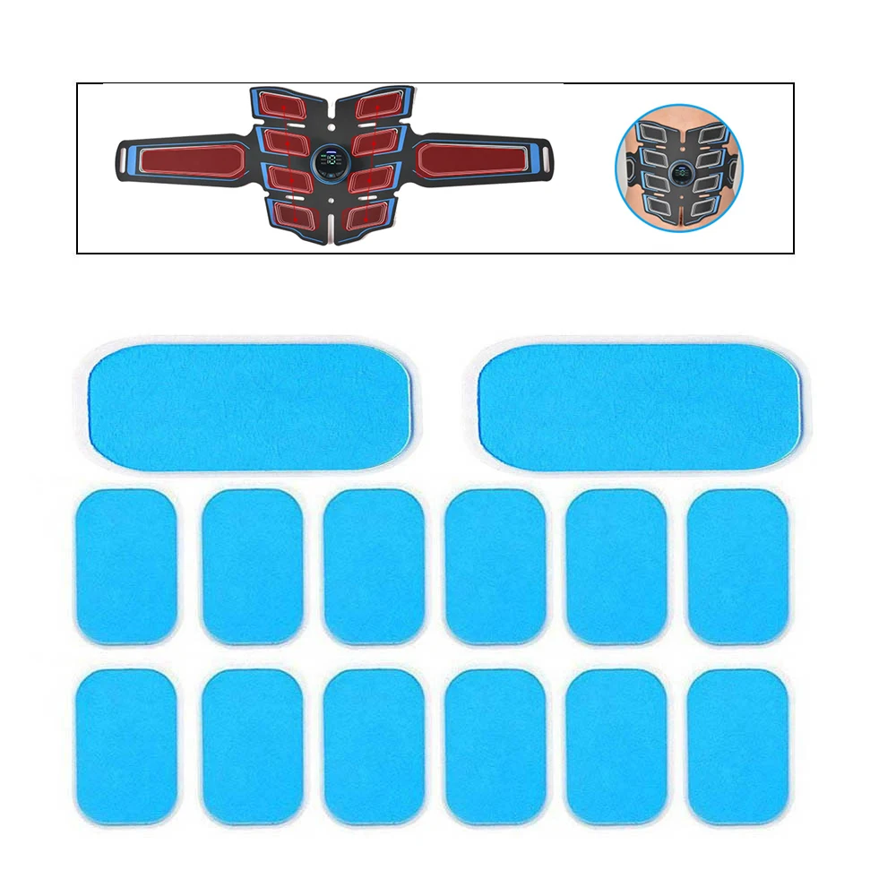 

14/20pcs Fitness Gel Pads for Abdominal Trainer Muscle Massage Stimulator Replacement Hydrogel Patch Slimming Machine accesso
