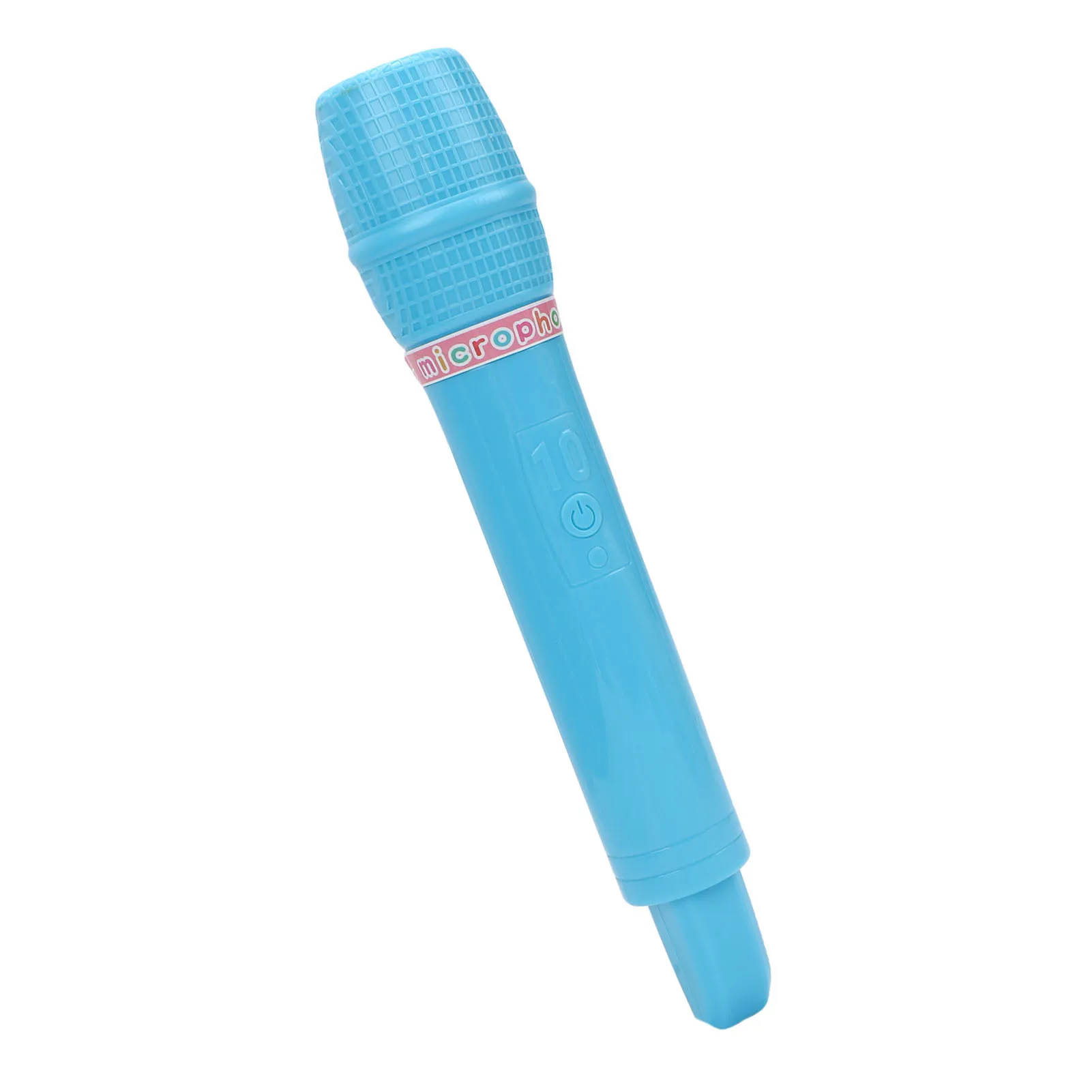 Microphone Toy Plastic Pretend Microphone Prop Simulate Speech Practice Mic for Cosplay Birthday Party Favors Costume Play