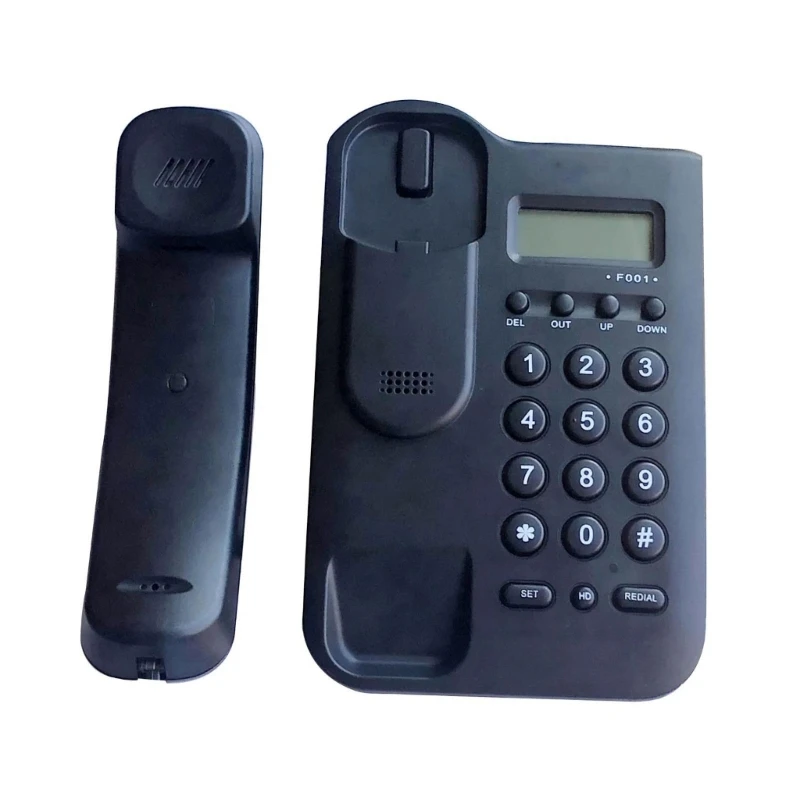 Efficient Desk Telephone with LCD Display, Clear Voice Quality, Easy to Operate