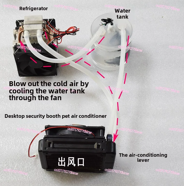 

DIY Electronic Car Conditioner 12V Semiconductor Refrigerator Refrigeration Sheet Portable Pet Conditioner Small Space Cooling