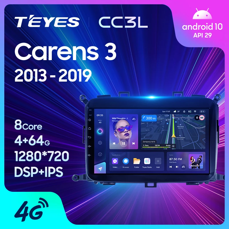 TEYES CC3L WIFI For Kia Carens RP 3 III 2013 - 2019 Car Radio Multimedia Video Player Navigation stereo No 2din 2 din DVD