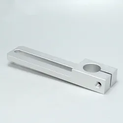 1 piece aluminum alloy front hole locking shaft sliding bracket guide shaft fixed seat support frame sleeve accessories