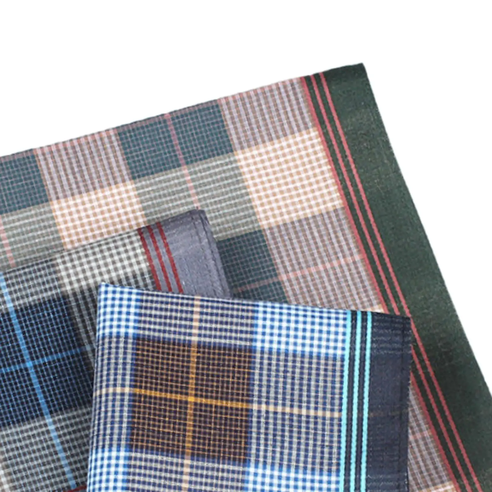 6 pçs lenço lenços 40cm x 40cm macio para pais de baile de casamento