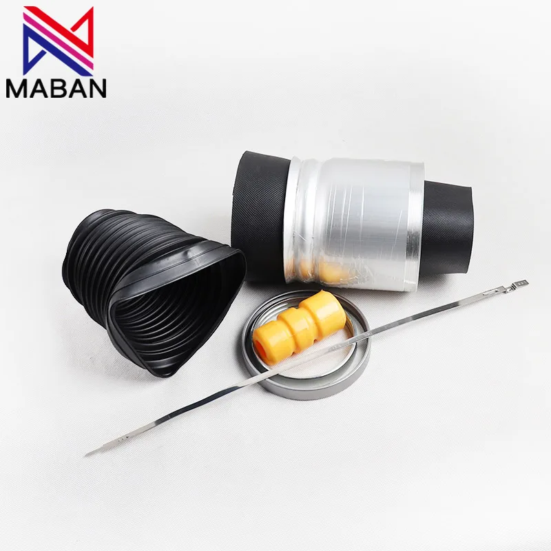 

97034305115 Front Air Suspension Shock Absorber Strut Repair Kit Aluminum Cover Dust Cover For Porsche Panamera 970 2009 2017