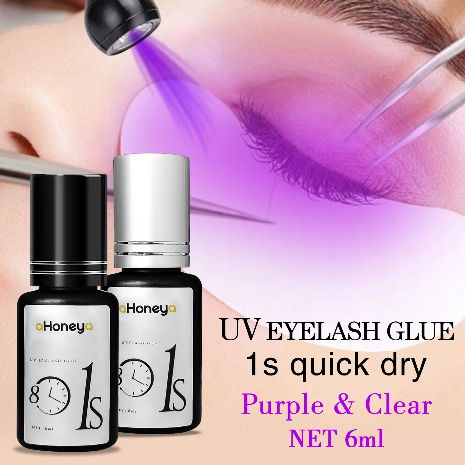 Eyelash Extension Glue For Sensitive Eyes - Colla per innesto ciglia UV da