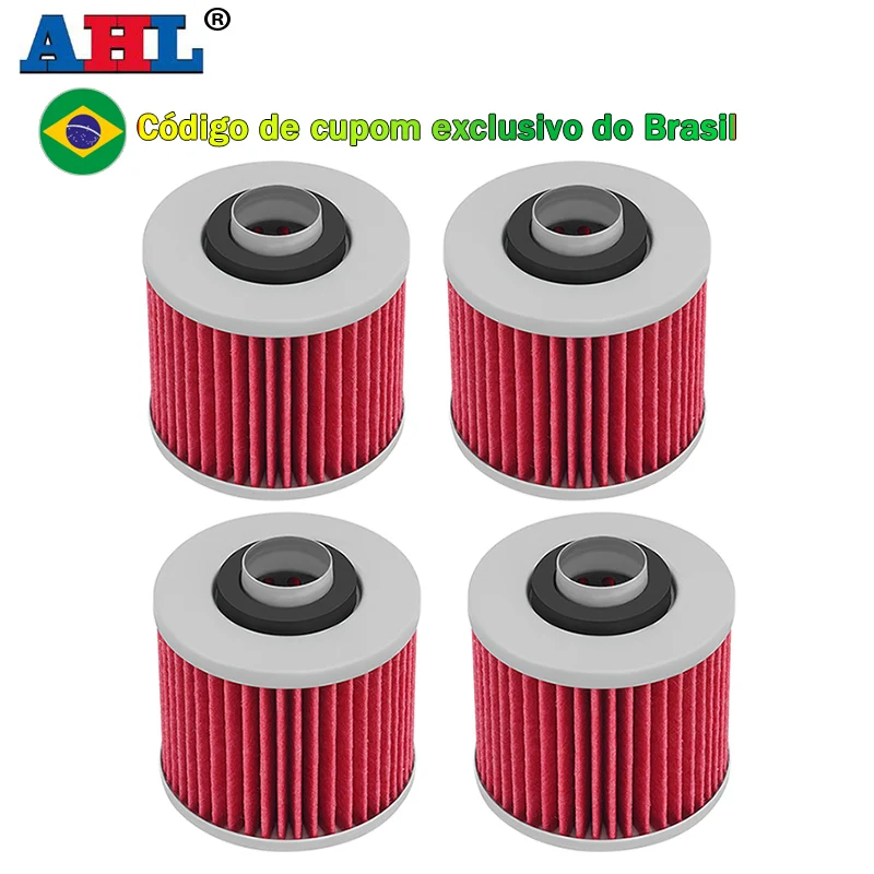 Filtros de óleo para motocicleta Yamaha, Yamaha YFM700 Raptor, YFM600, Grizzly 600, Tdm850, Tdm900, MT-03, XTZ660, 660, XTZ750, FZR250, 1 pc, 2 pcs, 4 pcs, 6 PCes, 8 PCes, 10 PCes