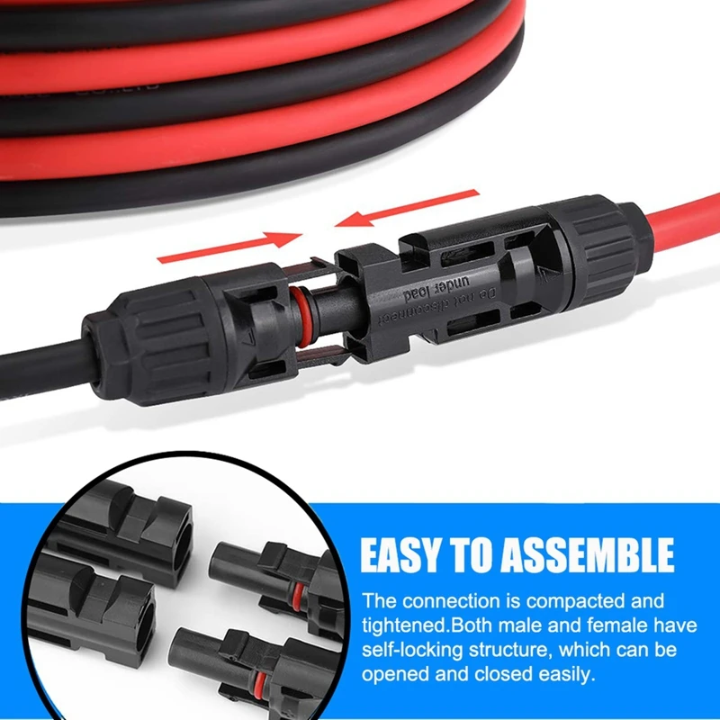 Solar Connector to DC 8mm Adapter Cable1.8M with DC5.5x2.5mm Converter for Portable Backup Power Station GZ Yeti Jackery