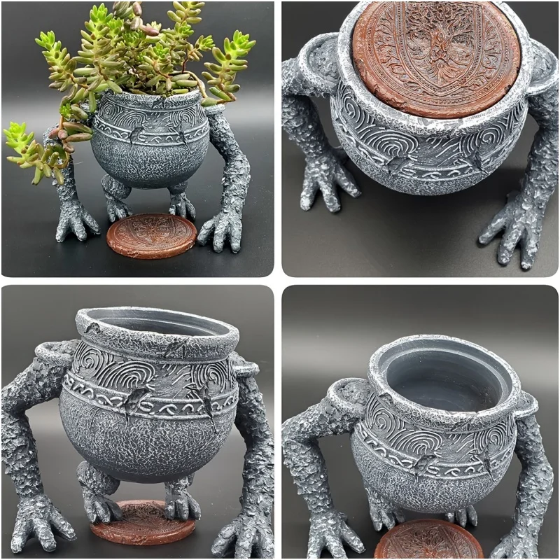 Hot Sale Elden A Ring Alexander Action Figure Alexander Warrioi Flower Pot Model Toy Home Vase Ornaments Christmas Gifts