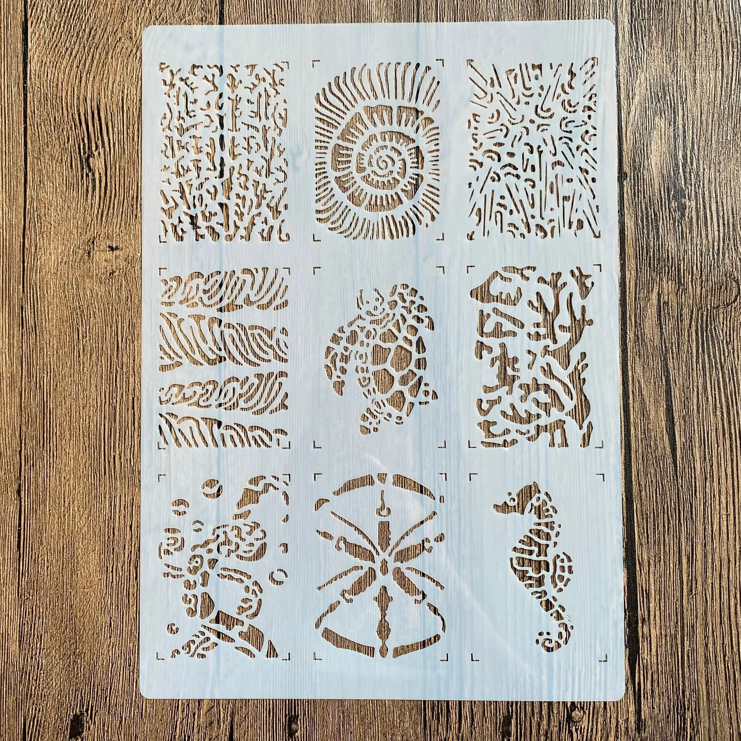 

A4 29 *21cm DIY Stencils wall Painting Scrapbook Coloring Embossing Album Decorative Paper Card Template wall animal stencils