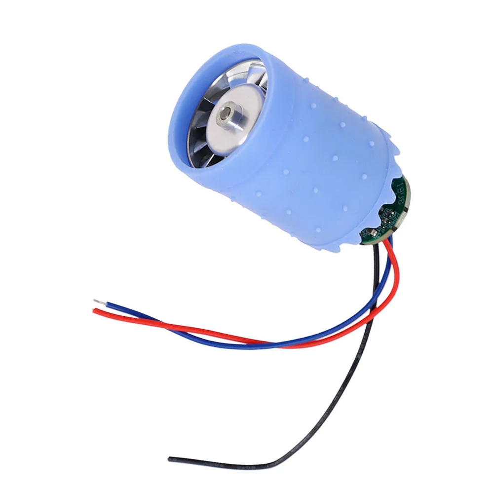 DC 9V 12V 24V 100000RPM Ultra-high Speed BLDC 3-Phase Brushless Motor Equipped W/ Driver CNC Aluminum Alloy Impeller Ducted Fan