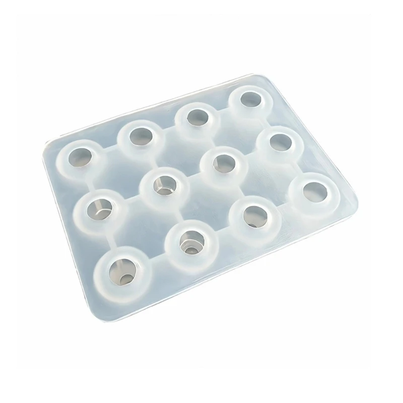 

Gourd Shaped Silicone Mold 12-cavity Crystal Epoxy Resin Casting Mould for DIY Dropshipping