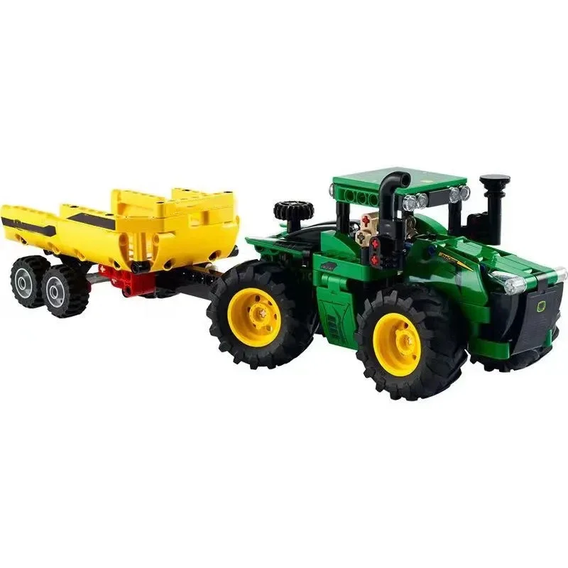 Technische 390PCS 4WD Tractor Bouwstenen Vrachtwagen Landbouwvoertuig Bouw Auto Monteren Bakstenen Speelgoed Cadeaus Voor Jongens Kinderen Volwassen