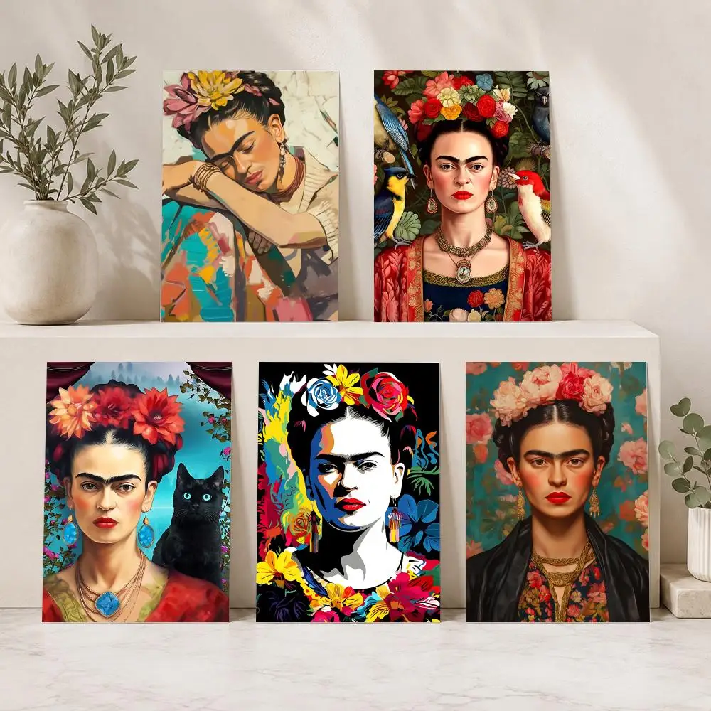 F-Frida Kahlo Art Painting Calligraphy Modern Canvas Wall Art for Bedroom & Living Room | Home Decor Gift