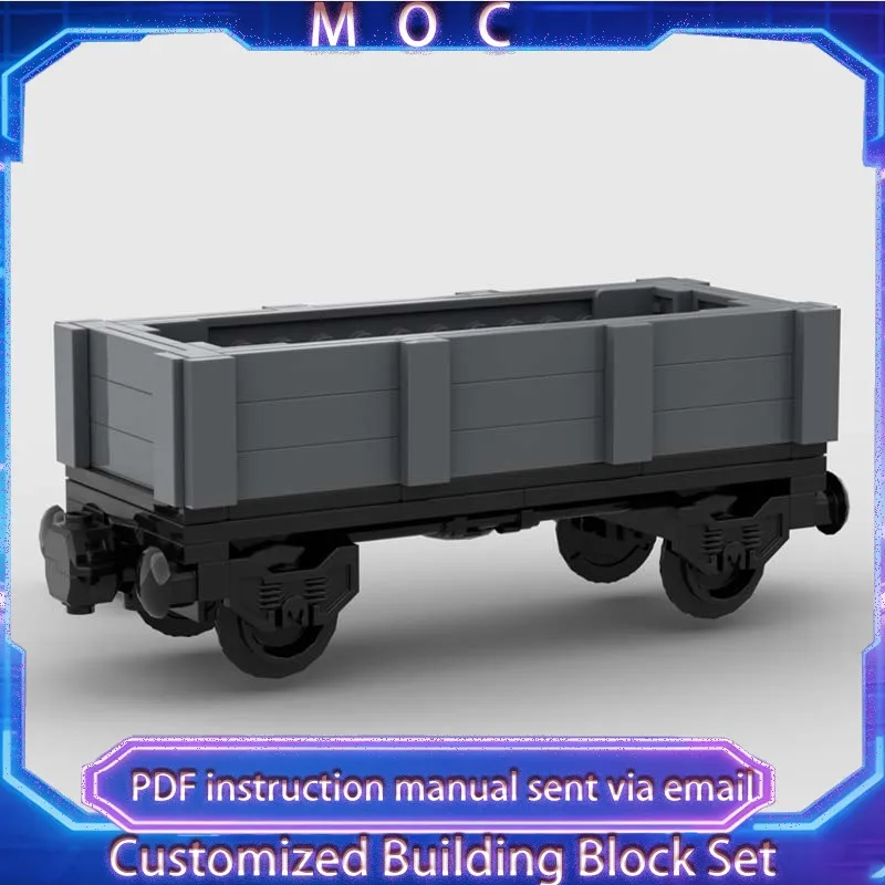 

НОВИНКА: Конструктор MOC «Грузовой поезд» из 137 деталей, 6-осный грузовик, модель для сборки, развивающая игрушка для детей, подарок на день рождения