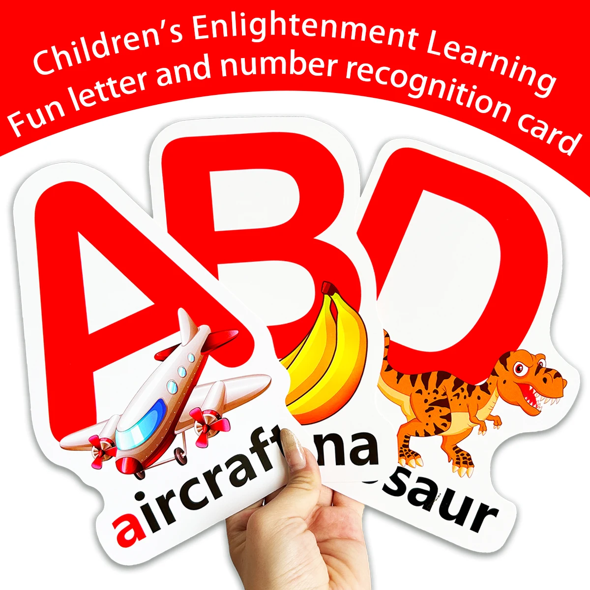 English Numbers and Letters Picture Memory Cards Early Learning Colour Cards Educational Enlightenment