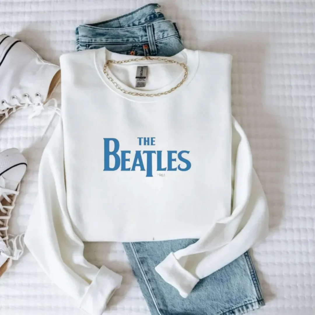 The Beatles Anthology Band T-Shirt Graphic Retro Rock Band  T-Shirt Summer Pure cotton Men's T-Shirt Clothing Tee Y2k Woman