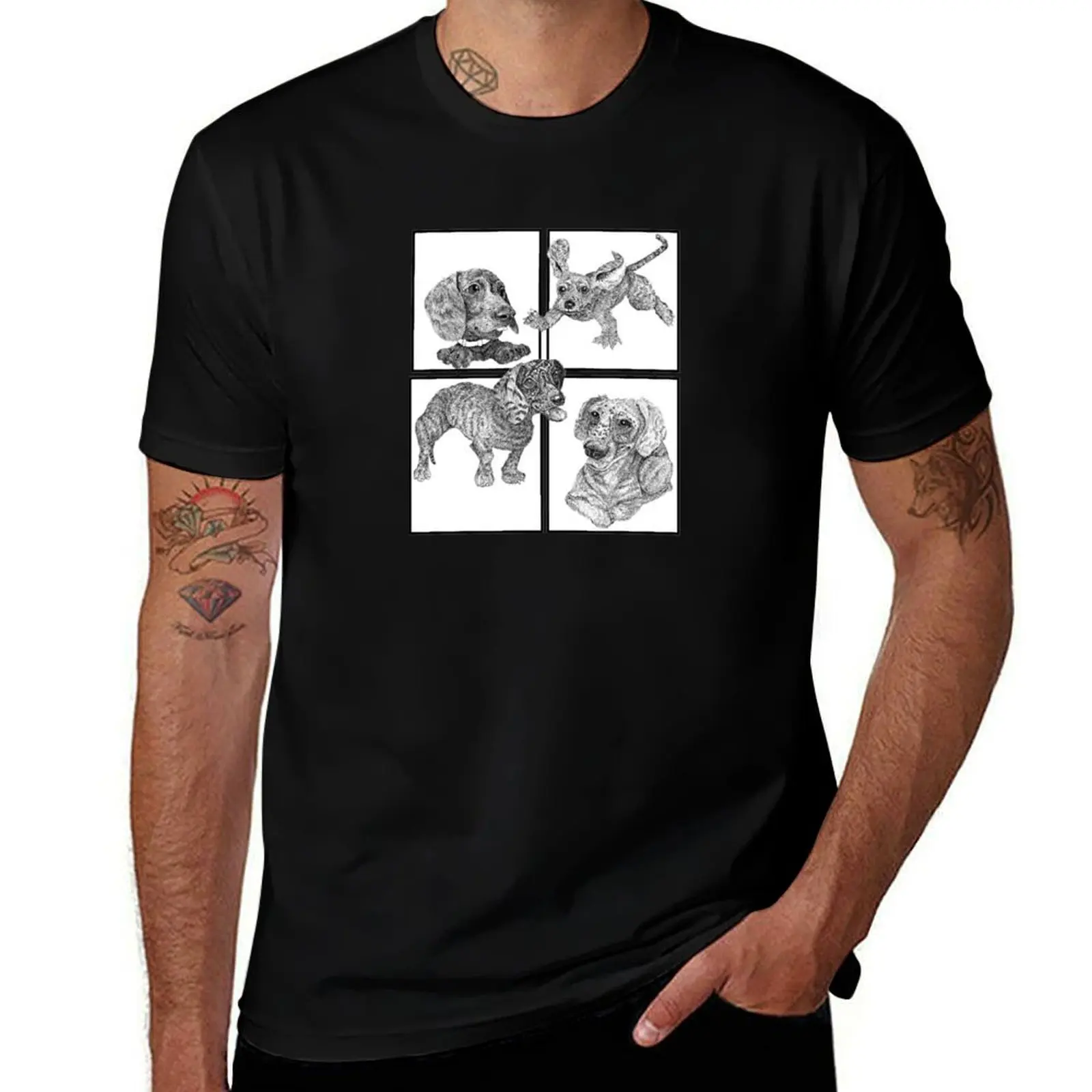 

Dachshund Grows Up T-Shirt basketball graphic tees anime t shirts anime figures valentines clothes oversized t shirts for men