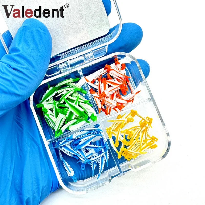 

Dental Interdental Wedges 270° Sealing Composite Wedges Silicone Suitable Adaptive Dentist Material for Tooth Restoration