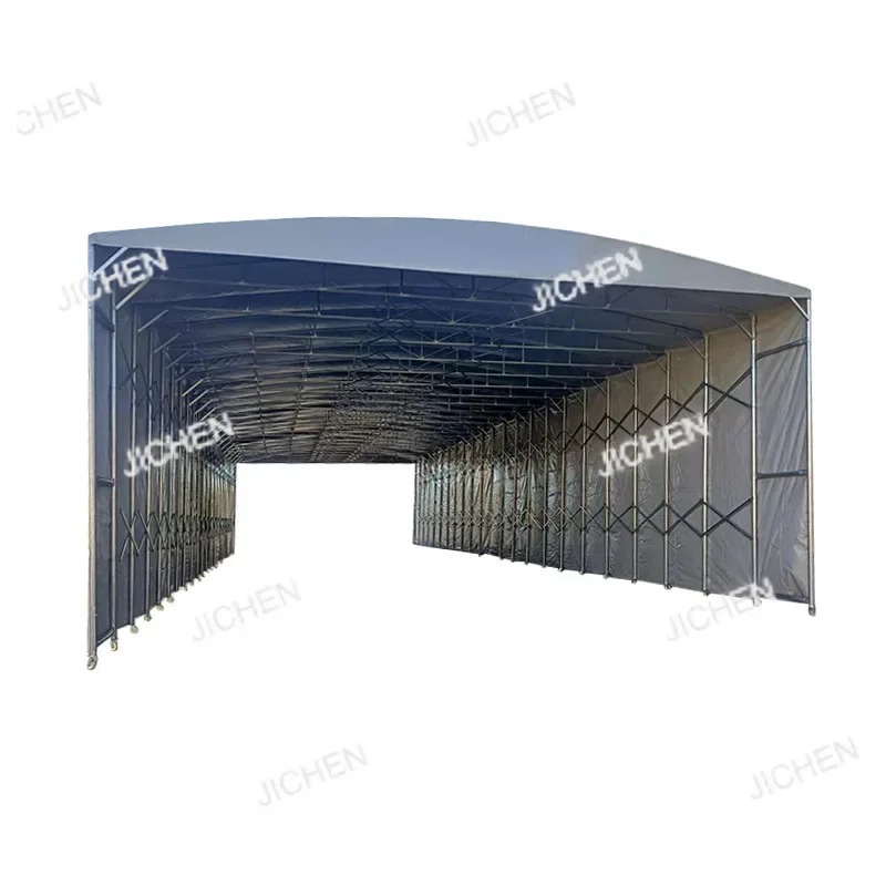 JCX HS HS Customized Manual Push-pull Canopy Manufacturer Measurement Outdoor Storage Sunshade Special Rainstorm Prevention