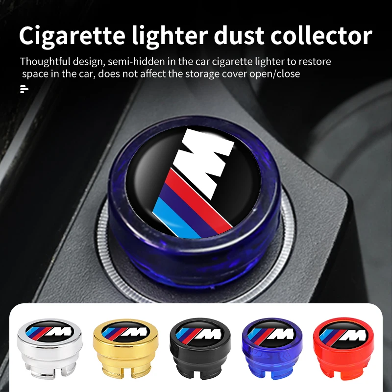 Car Lgnition Device Cigar Lighter Dustproof Cover Decoration Cap For BMW E70 E91 E30 G30 E53 M3 M5 X6 X4 X7 E92 E93 X1 X3 X5 