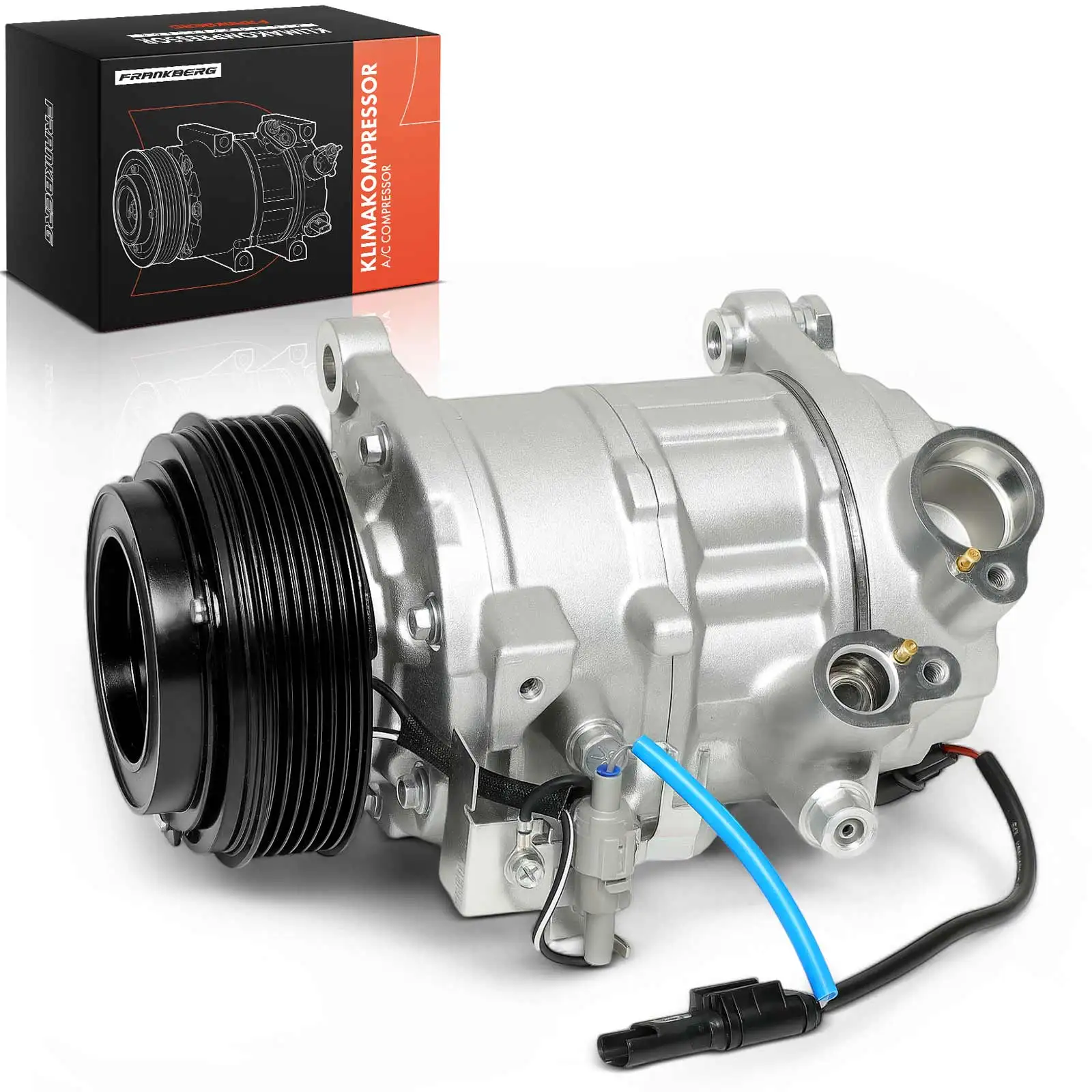 Compresseur de climatisation Frankberg 1x pour BMW 1er F20 3ER E90 E91-E93 5er F10 E84 E89 X1 Z4 E89 9223694 9225703 CO11499C