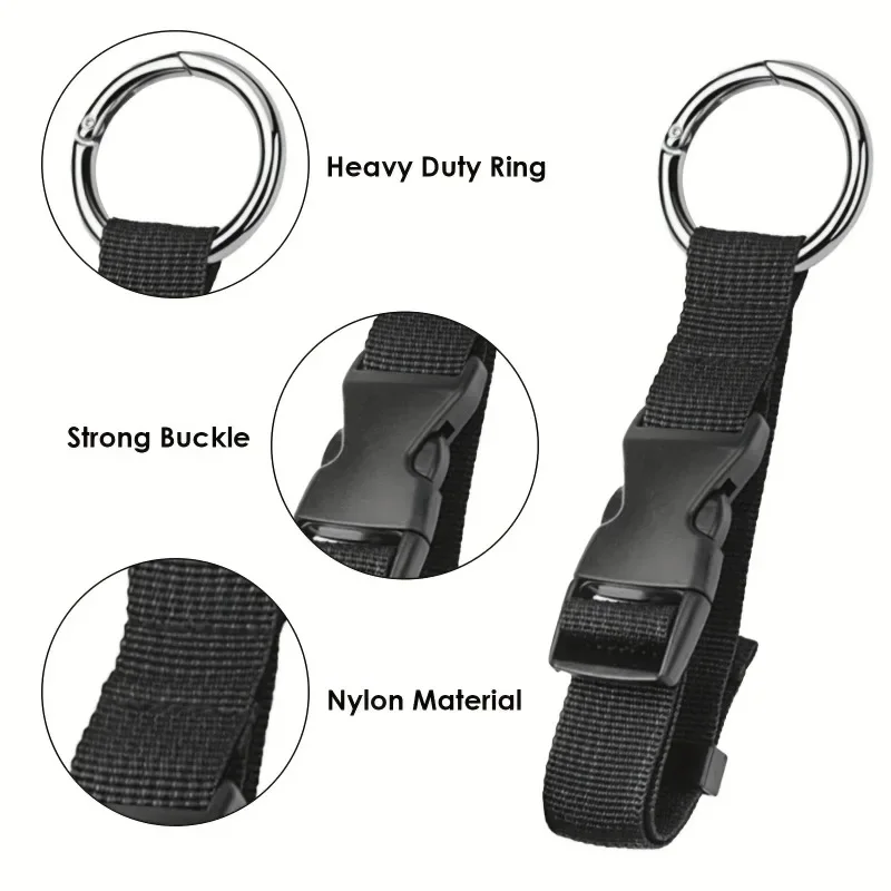 Luggage Accessories Travel Luggage Fixed Strap Holder Backpack External Strap Portable Strap with Release Buckle Add-A-Bag