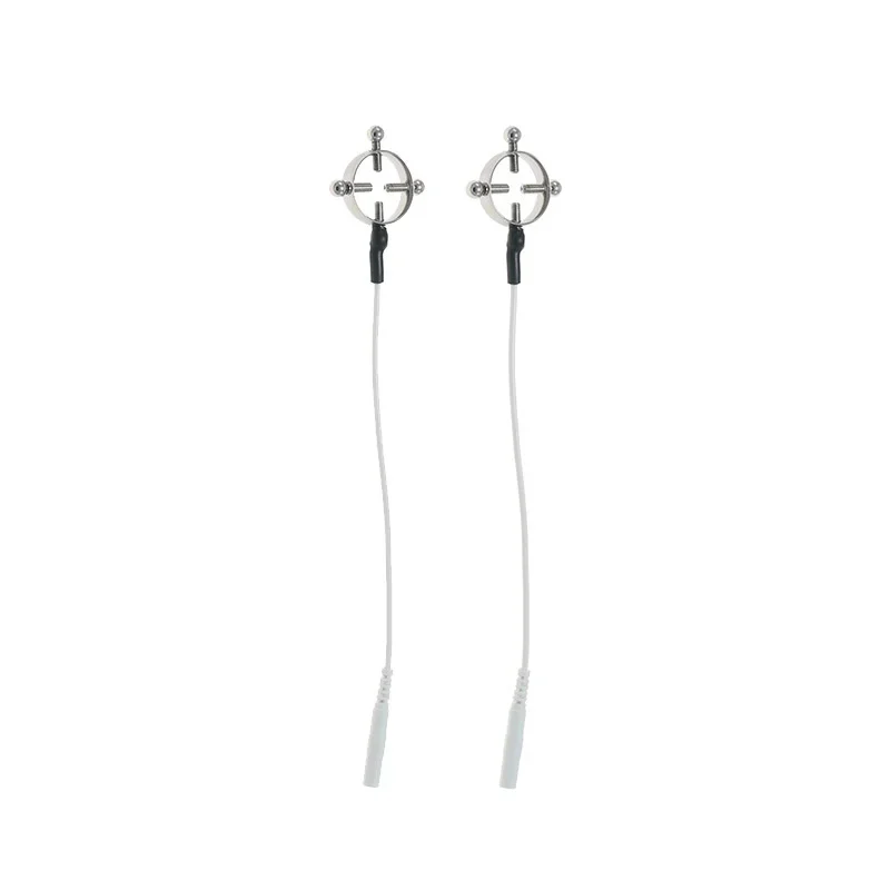 صدمة كهربائية الحلمة المشابك الشفرين كليب القضيب البظر محفز BDSM الوثن نبض تدليك الجسم اللعوب منصات لعبة الجنس للنساء