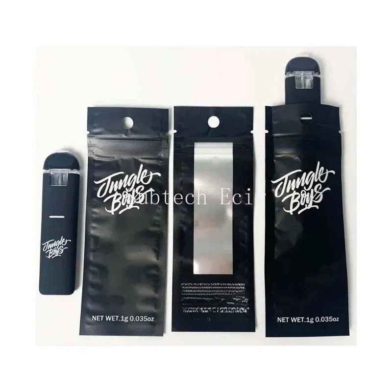 5 stücke 10 stücke Dschungel jungen Vape Pens 1ml wiederauf ladbare 380mAh Batterie Keramik spule leer dicken Öl Vapor izer Ecig mit Box Verpackung