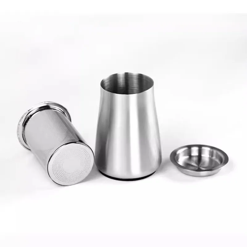 Tazza in polvere in acciaio inossidabile setaccio per caffè Mini filtro in polvere per caffè filtro per tazza profumata accessori per caffè Barista