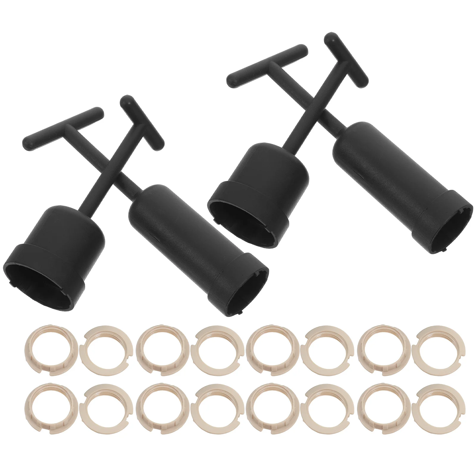 

24Pcs G9 Lamp Socket Rings Kit Easy Install Shade Holder Adapter Removal Tool Lamp Holder Replacement Ring G9 Light Socket Rings