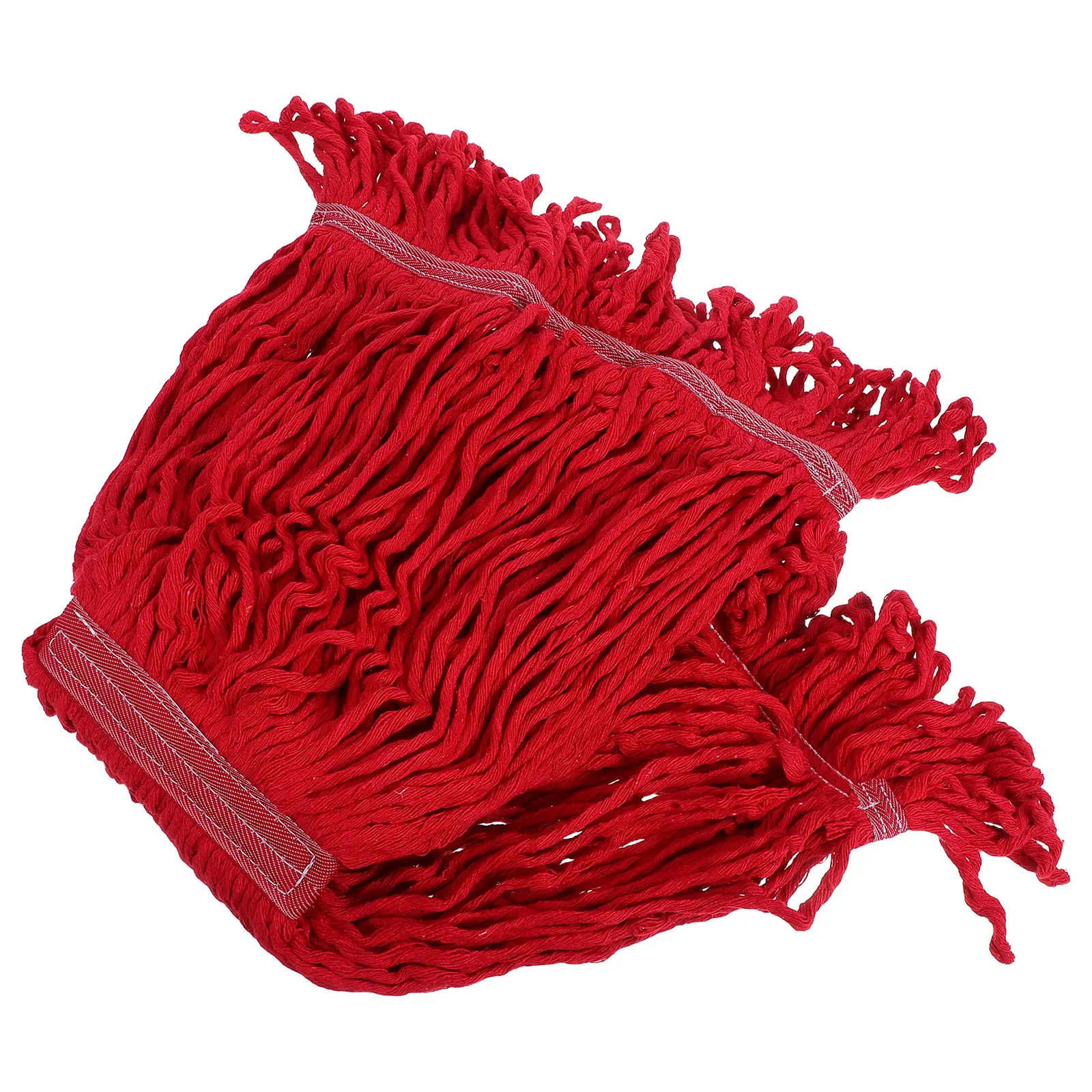 

2Pcs Industrial Cotton Mop Head Detachable Replacement String Mop Heads High Absorbency Floor Cleaning Tools for Bathroom