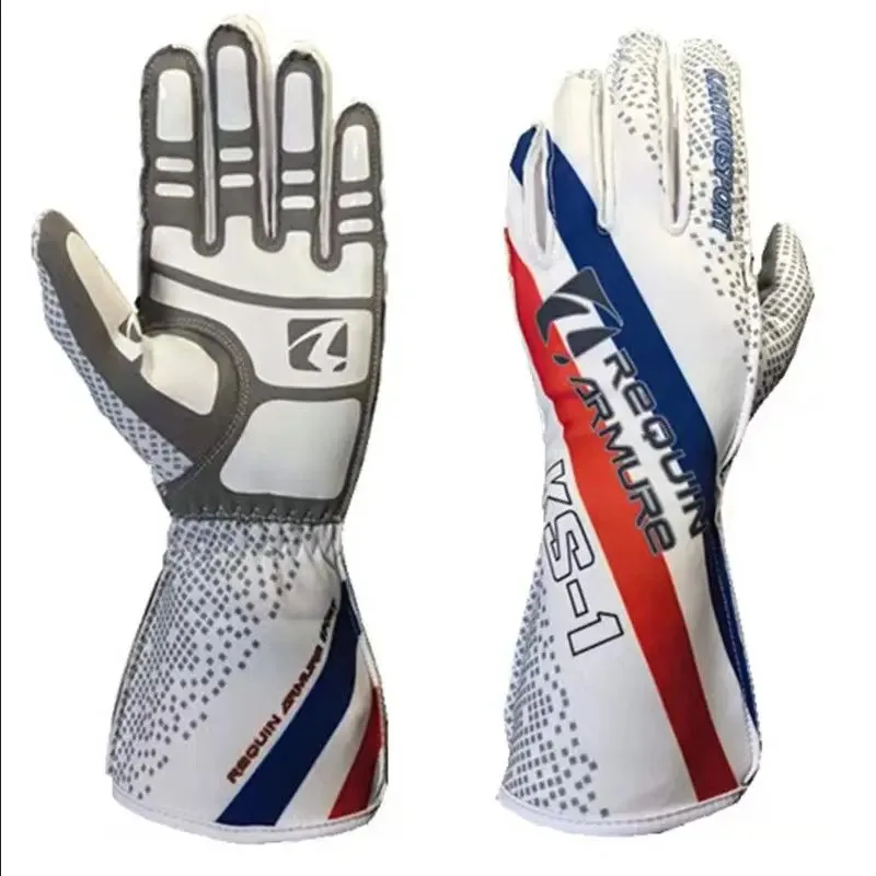 Professional Kart Simulator Driving Gloves Motocross Accessories Non-slip Wear-resistant Breathable Rally Training Racing Glove
