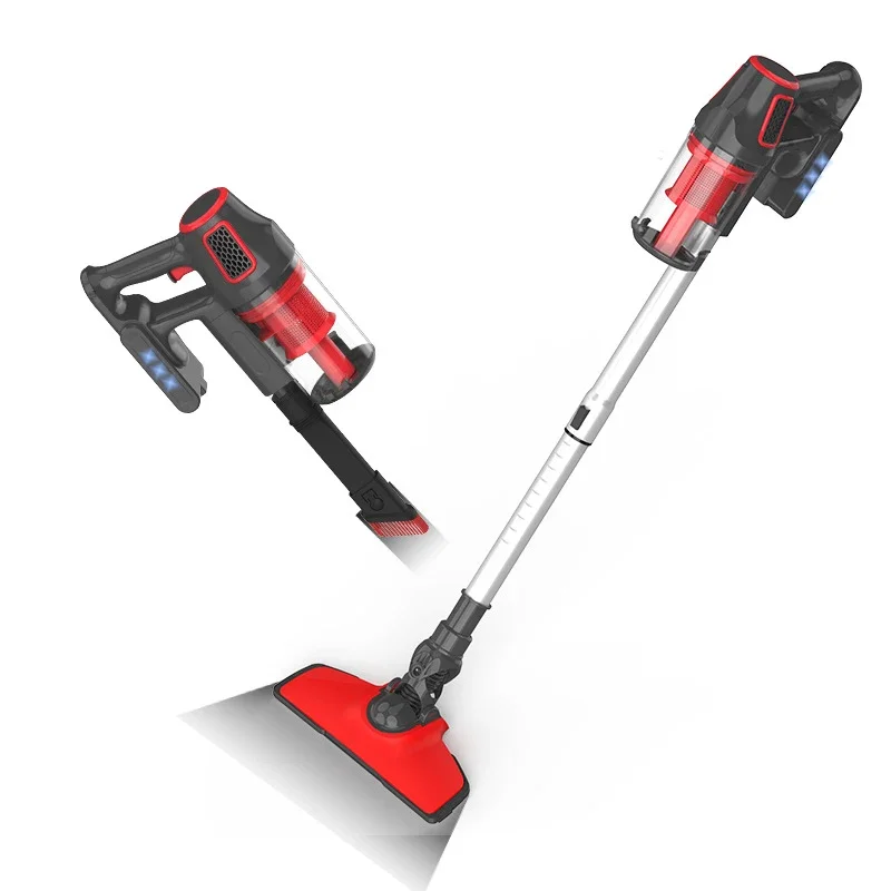 

y Мощный щеточный двигатель 11 кПа Мощный всасывающий легкий беспроводной пылесос