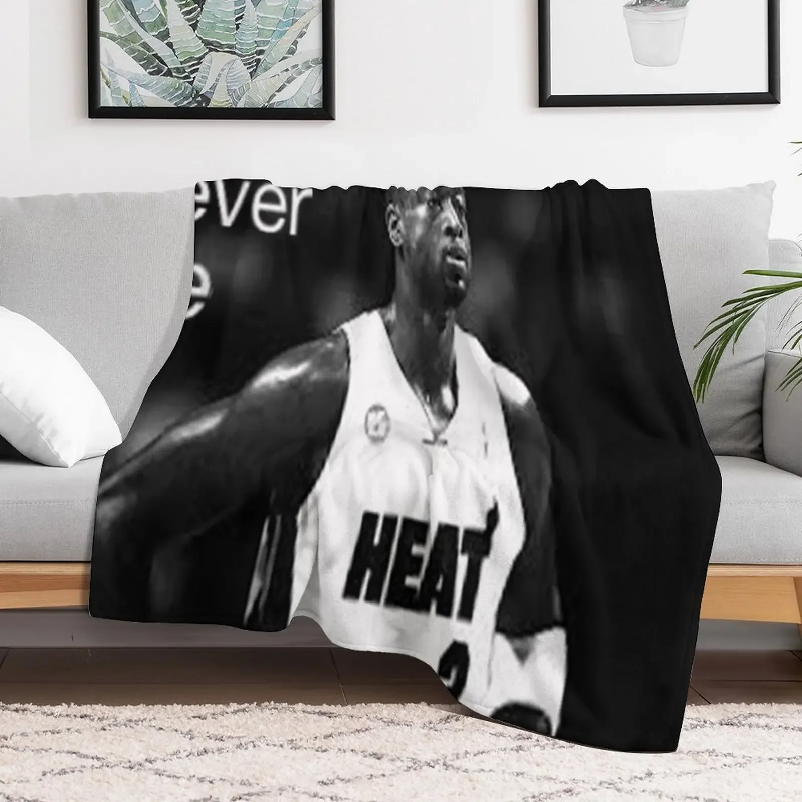 Dwyane Wade - Legends Never Die Throw Blanket christmas gifts Warm Multi-Purpose Blankets