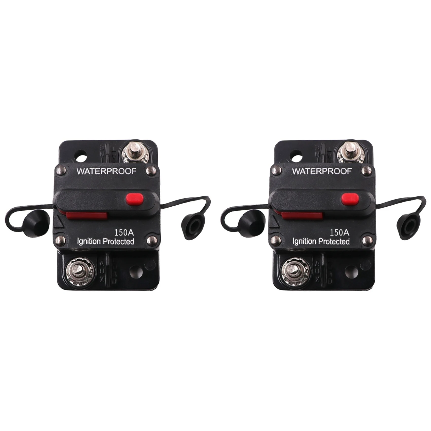 

Автоматический выключатель T21C 2X 12-48В постоянного тока, водонепроницаемый, 150А, для автомобиля, лодки, авто