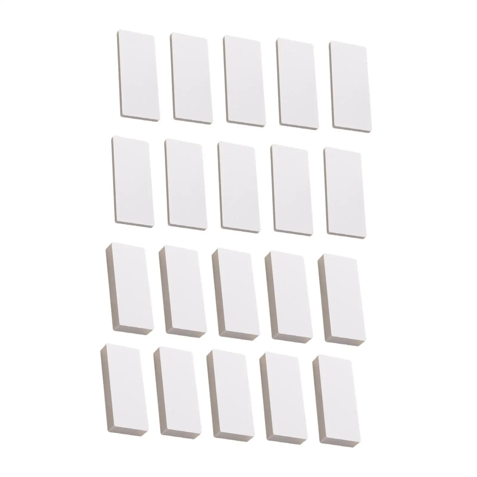 20x Headboard Stoppers Furniture Pads Tools EVA Wear Resistant Parts Wall Protector Accessories for Bedroom Headboard