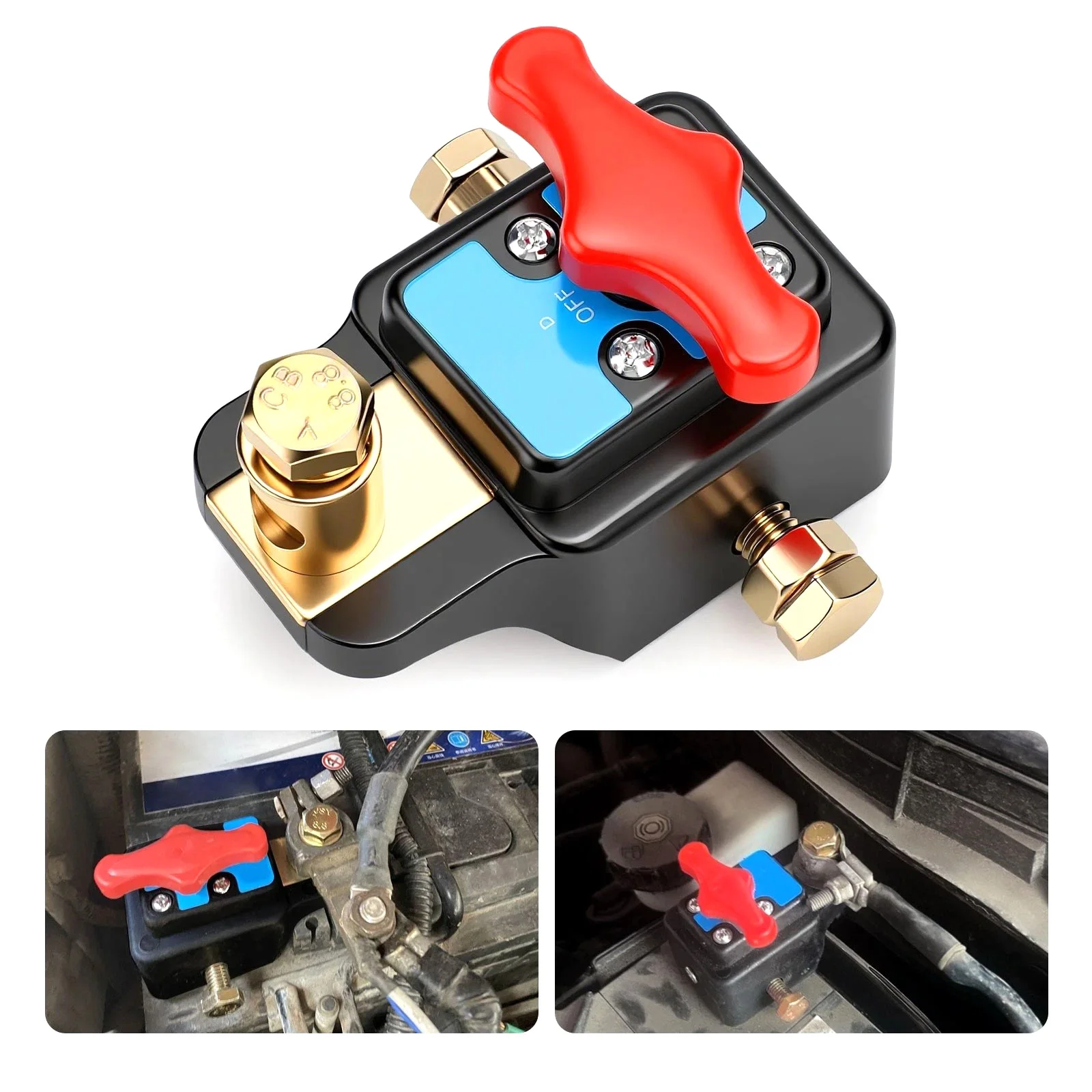 

1 шт. 12-24В Выключатель массы для автомобиля, сельскохозяйственной техники, мощный выключатель-отключатель, быстродействующий выключатель, защитный выключатель, выключатель массы