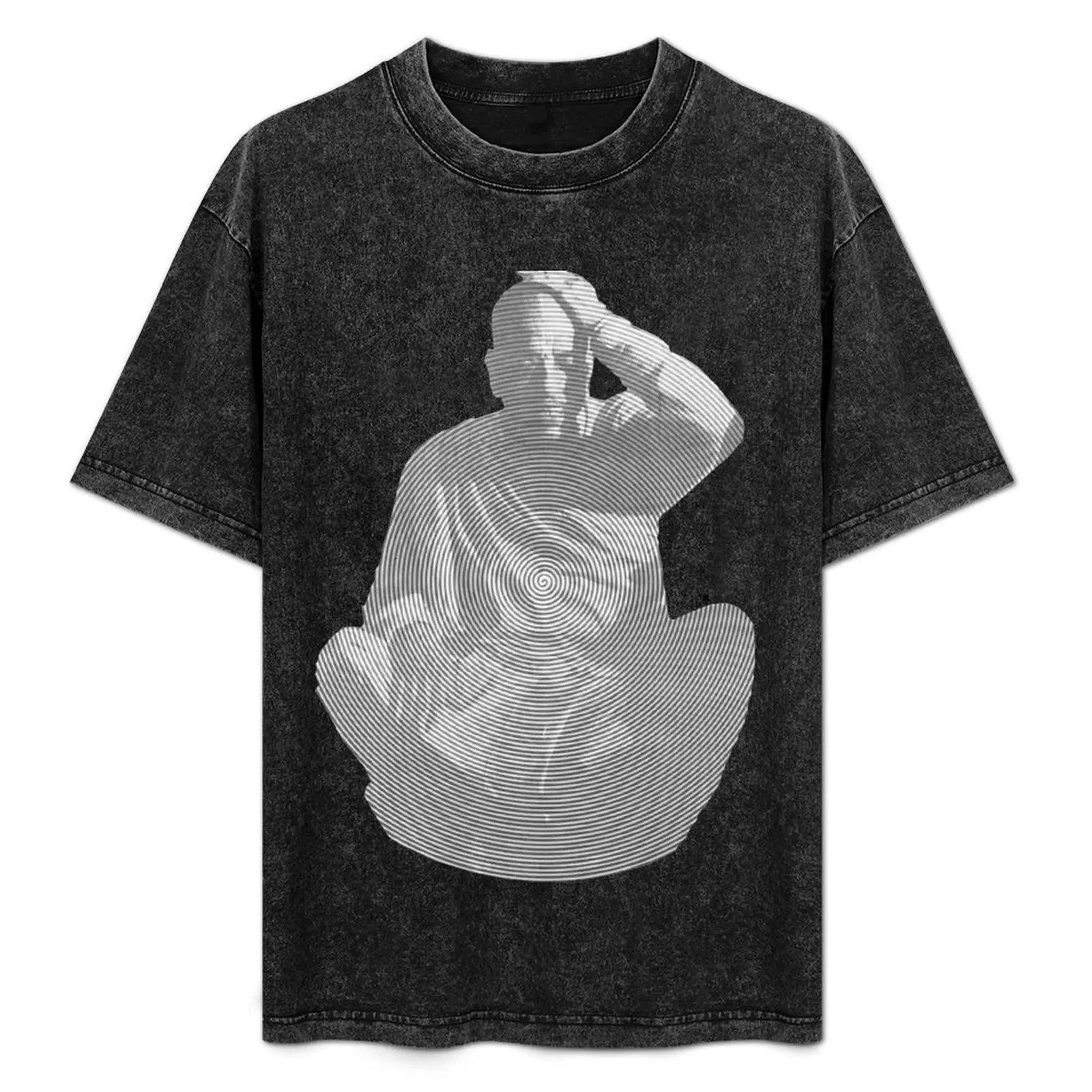 T-shirt The Blissful Guru, chemise légère et basique à manches courtes