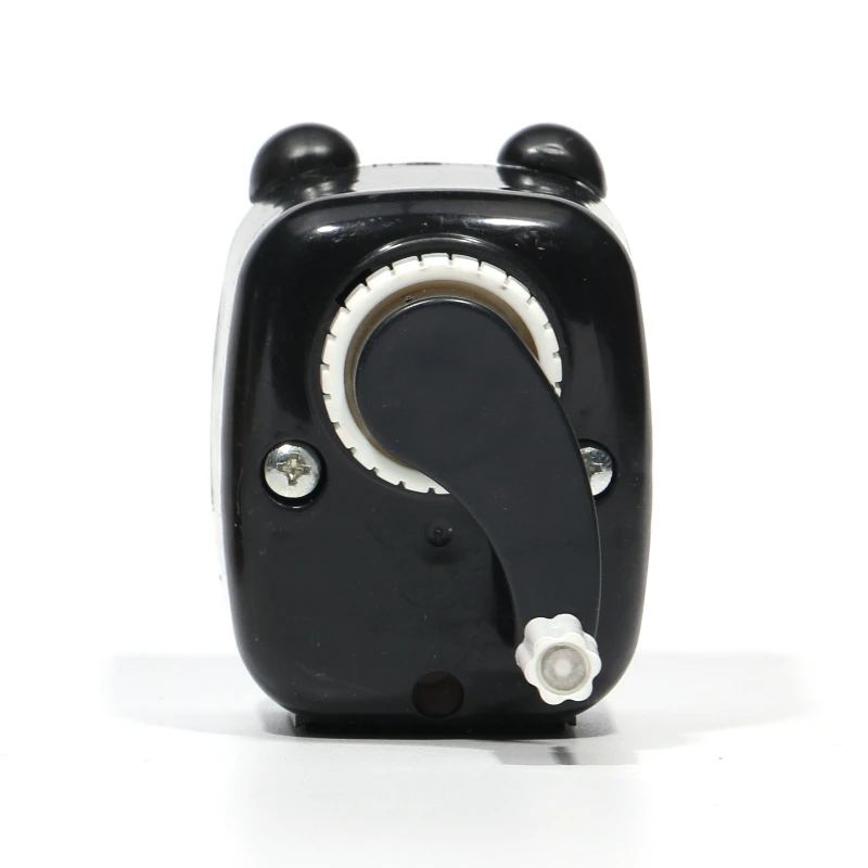 Cartoon Panda Hand-cranked Pen Sharpener Automatic Pen Feeding Pen Sharpener Educational and Stationery Pen Sharpener