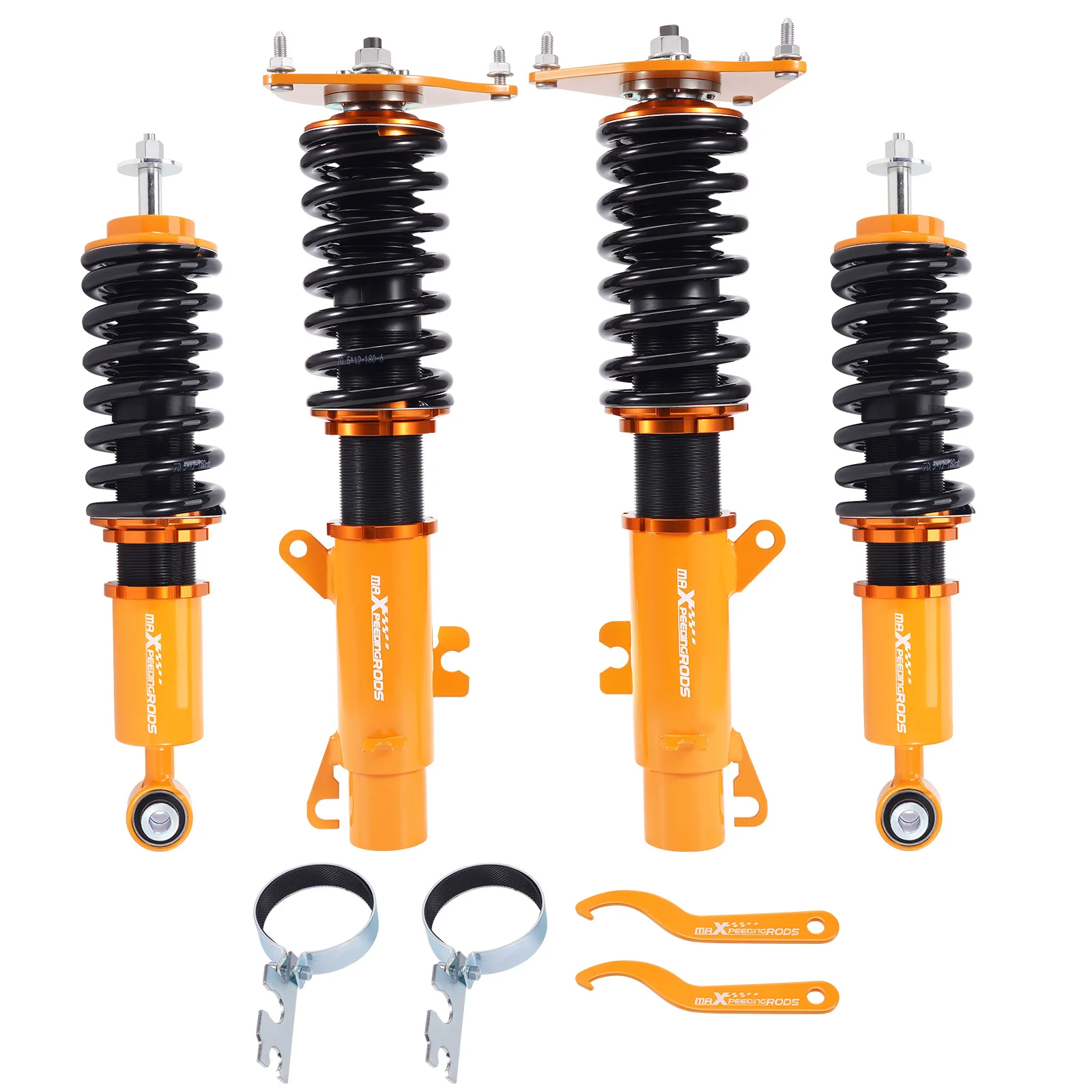 

For Coilover Spring Shock Absorber for MINI R50 R53 Cooper S Works One D 2001-2006 FWD