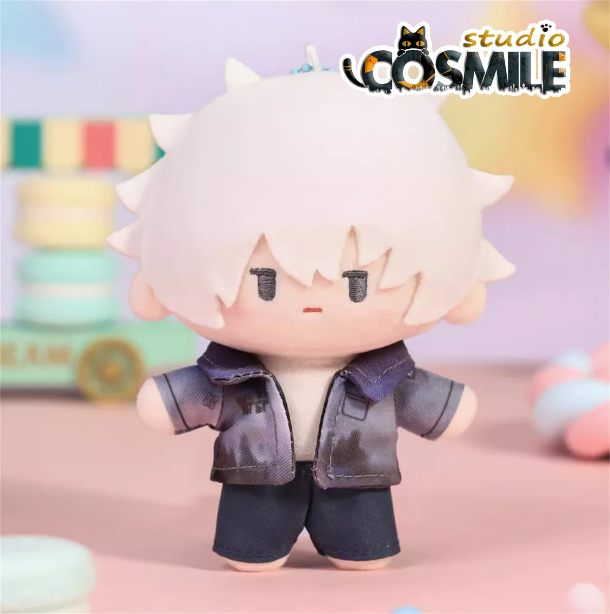 Official Anime Link Click Shiguang Daili Ren Cheng Xiaoshi Lu Guang Qiao Ling Stuffed Plushie 10cm Plush Doll Keychain Toy Bi