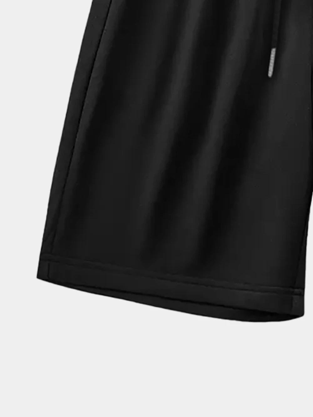 Shorts casuais pretos masculinos com padrão de manchas de sangue e estampa "Tonight is Night", estilo casual esportivo e confortável.