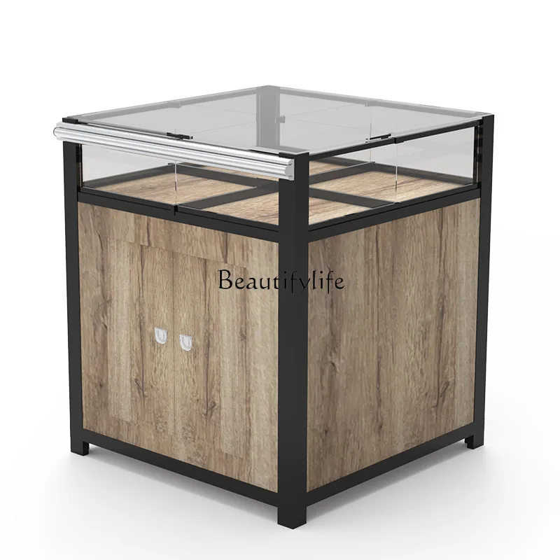 Supermarket snack stack, grain cabinet, rice grain shelf, convenience store, cargo cabinet display cabinet